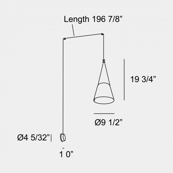 Attic Wall Fixture