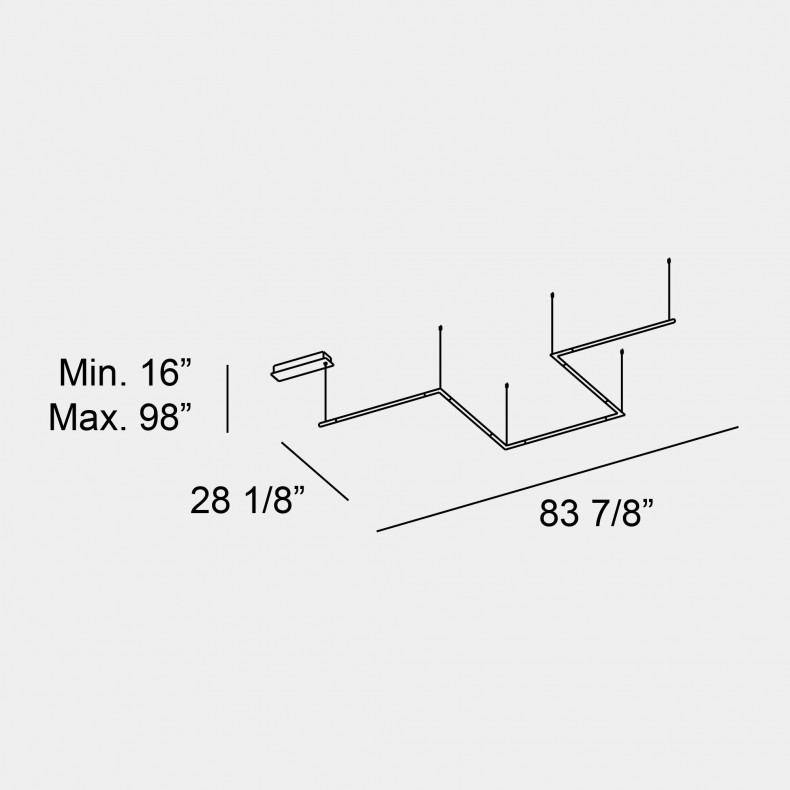 Tubs Modular Pendant - LEDS C4 USA