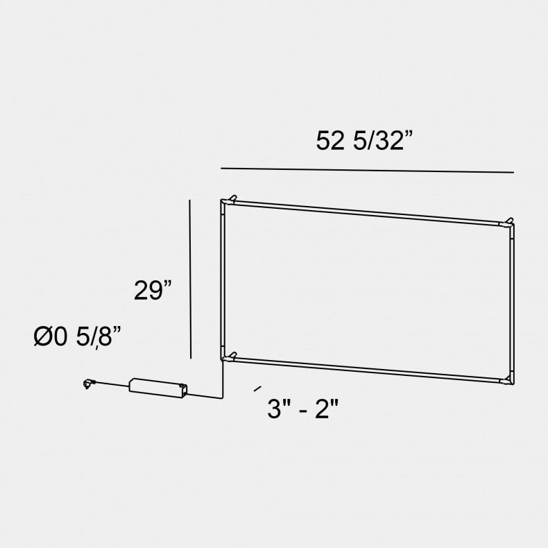 Tubs Modular Wall Fixture - LEDS C4 USA