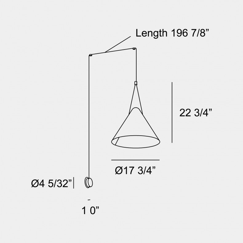 Super Attic Wall Fixture - LEDS C4 USA
