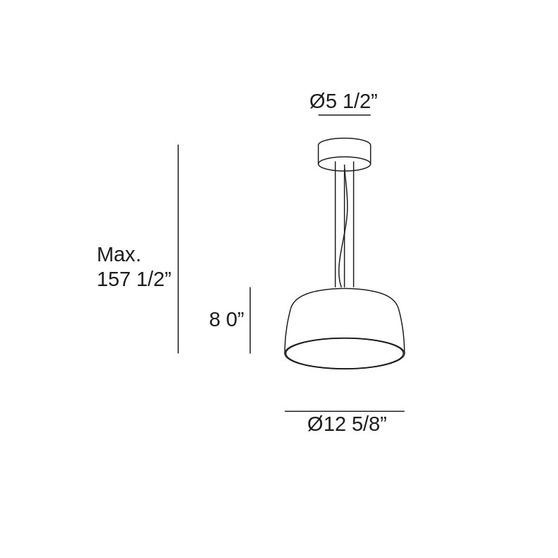 Levels Pendant - LEDS C4 USA