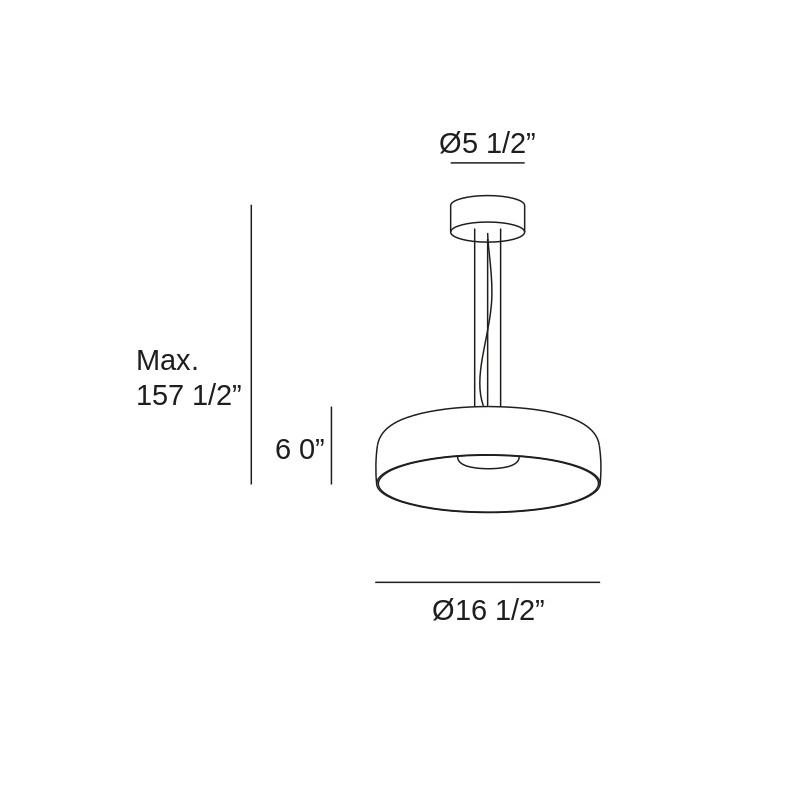 Levels Pendant - LEDS C4 USA