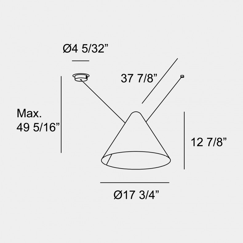 Super Attic Pendant - LEDS C4 USA