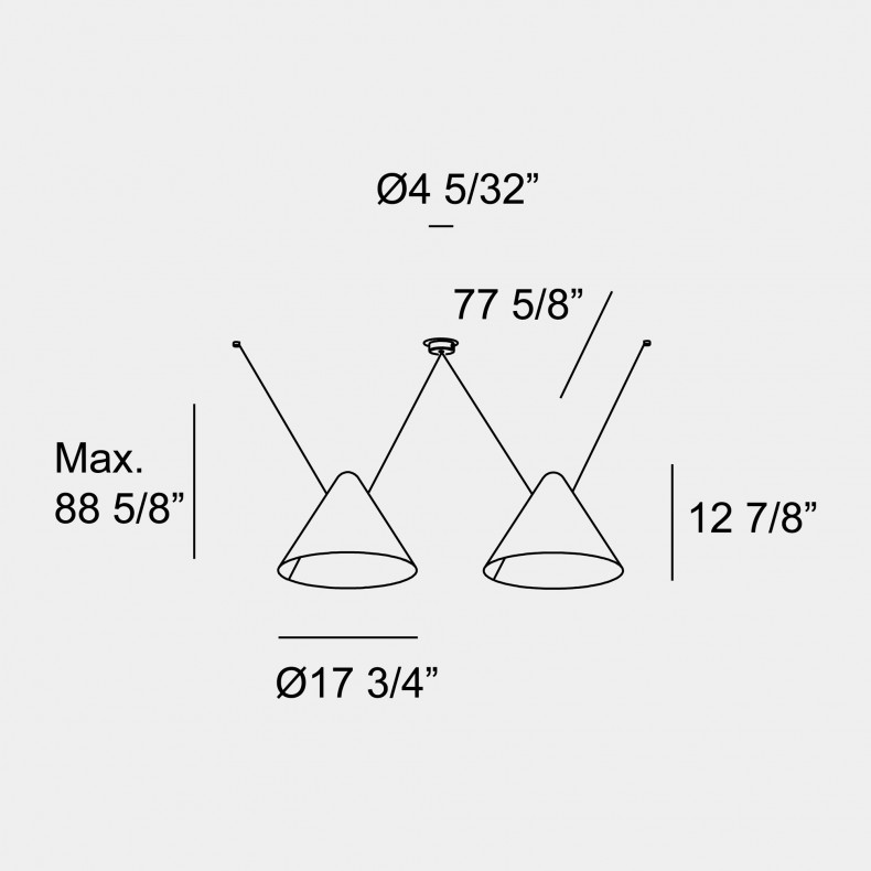 Super Attic Pendant - LEDS C4 USA