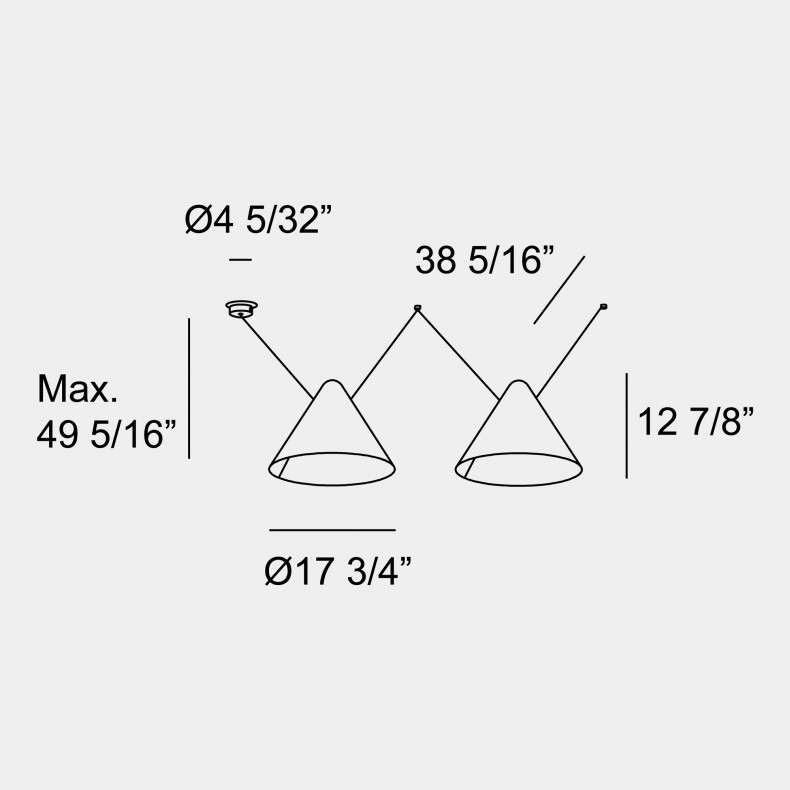 Super Attic Pendant - LEDS C4 USA